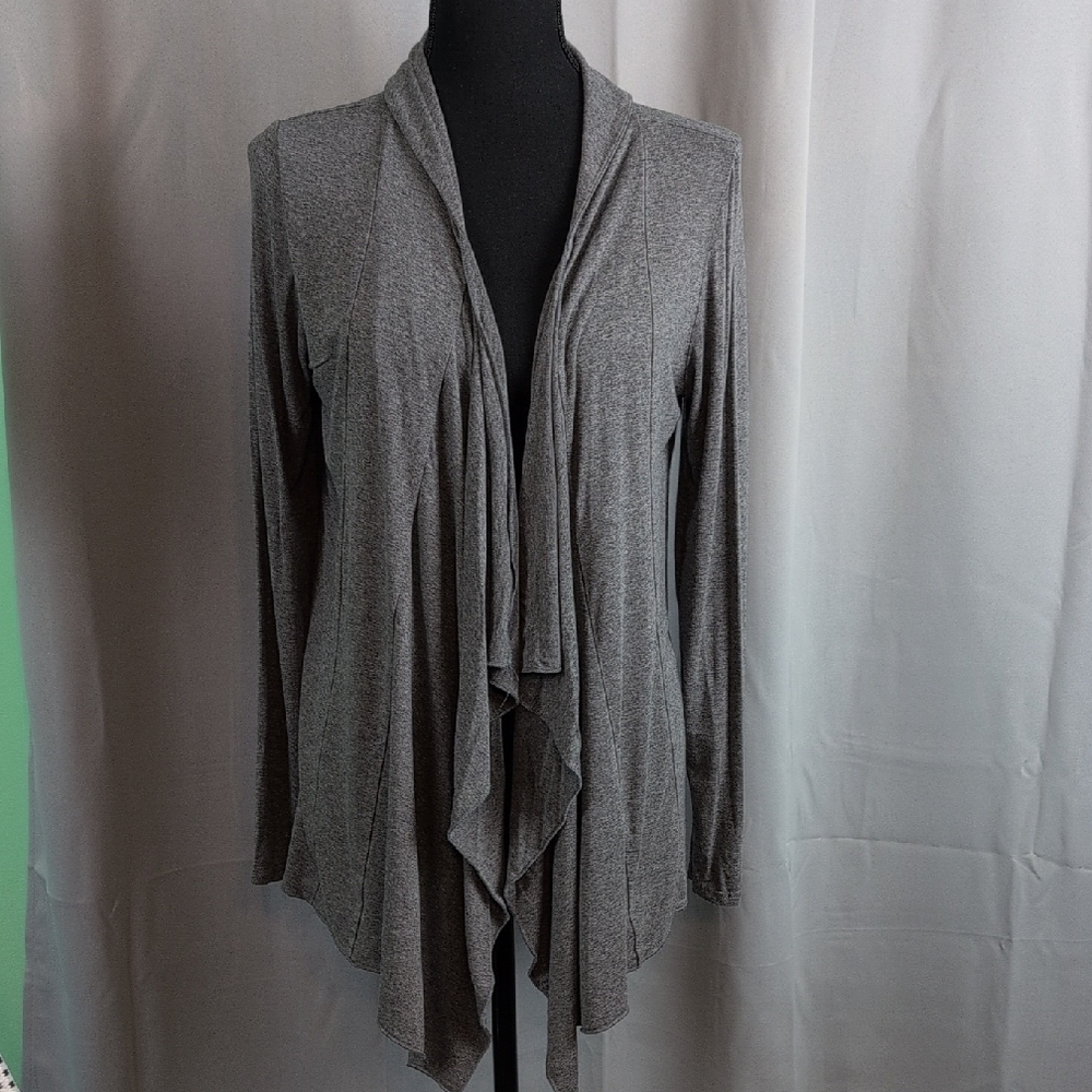 Chic Women's Gray Open Front‎ Cardigan